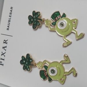 BaubleBar Monsters Inc Mike Wazowski Earrings